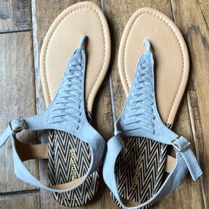 Maurices Gray Alayna Sandals